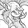 Sketch Troll Headhunter Portrait.png