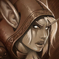 Sepia Sylvanas Portrait.png