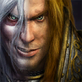 Warcraft III Corrupted Arthas Portrait.png