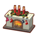 Festive Fireplace - Animal Crossing: Pocket Camp Wiki