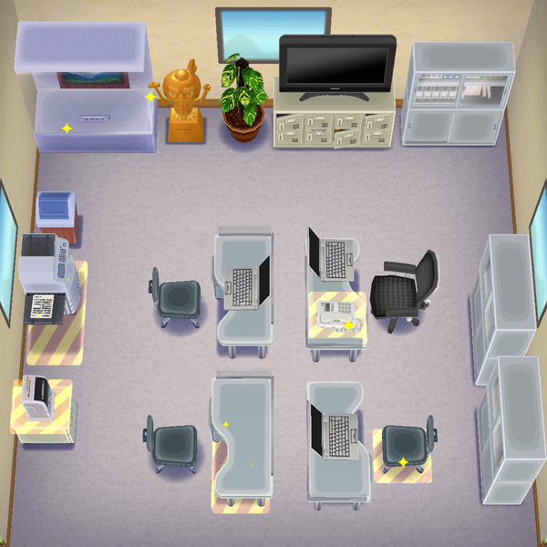 Simple Office Animal Crossing Pocket Camp Wiki