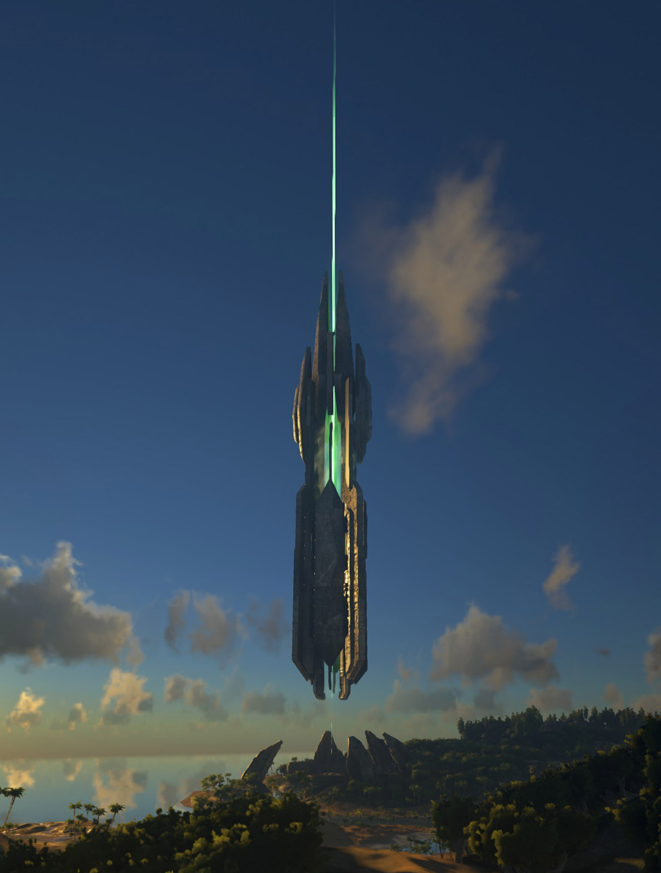 File:Obelisk green.jpg - Official ARK: Survival Evolved Wiki