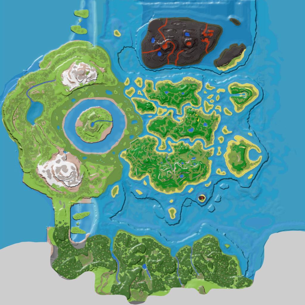 Spawn Map (The Center) - Official ARK: Survival Evolved Wiki