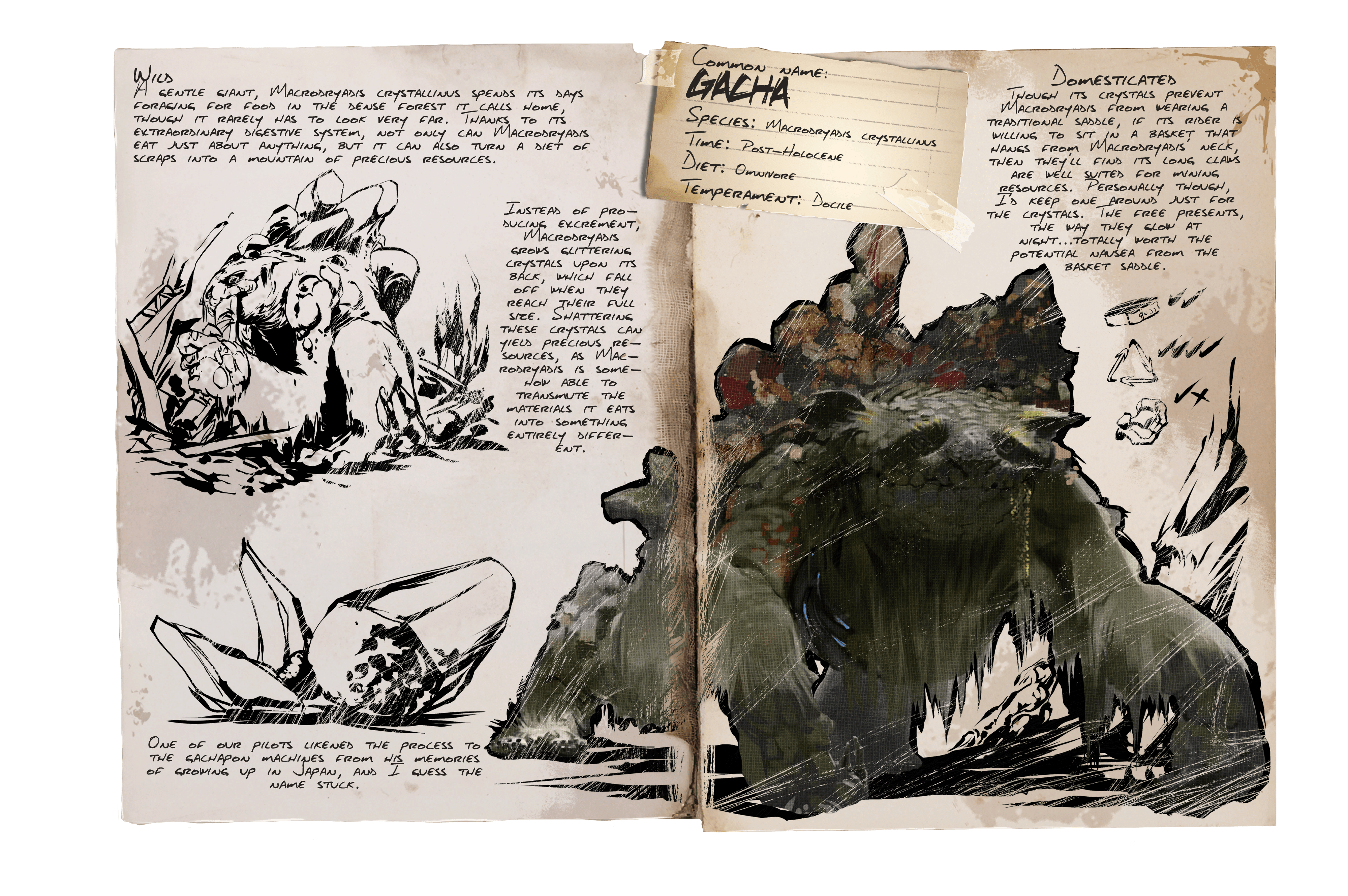 File:Dossier Gacha.png - Official ARK: Survival Evolved Wiki