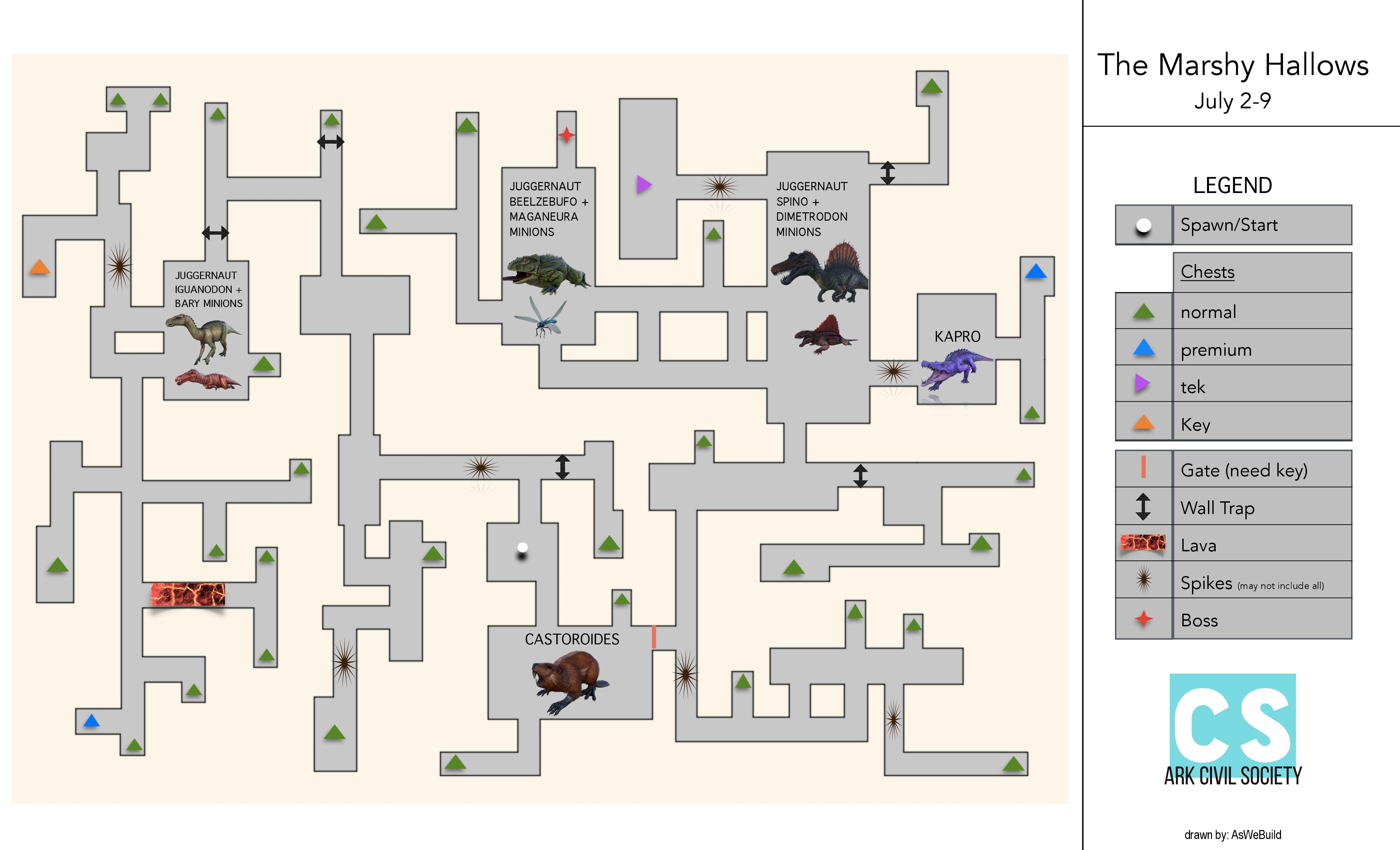 File:Dungeon Map 3.jpg - Official ARK: Survival Evolved Wiki