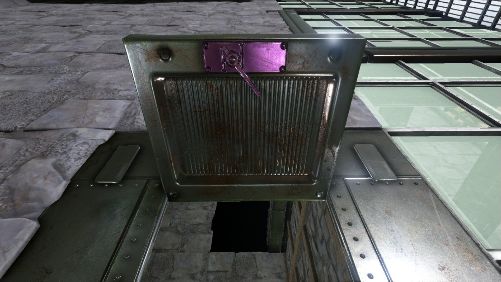 Metal Trapdoor Official ARK Survival Evolved Wiki