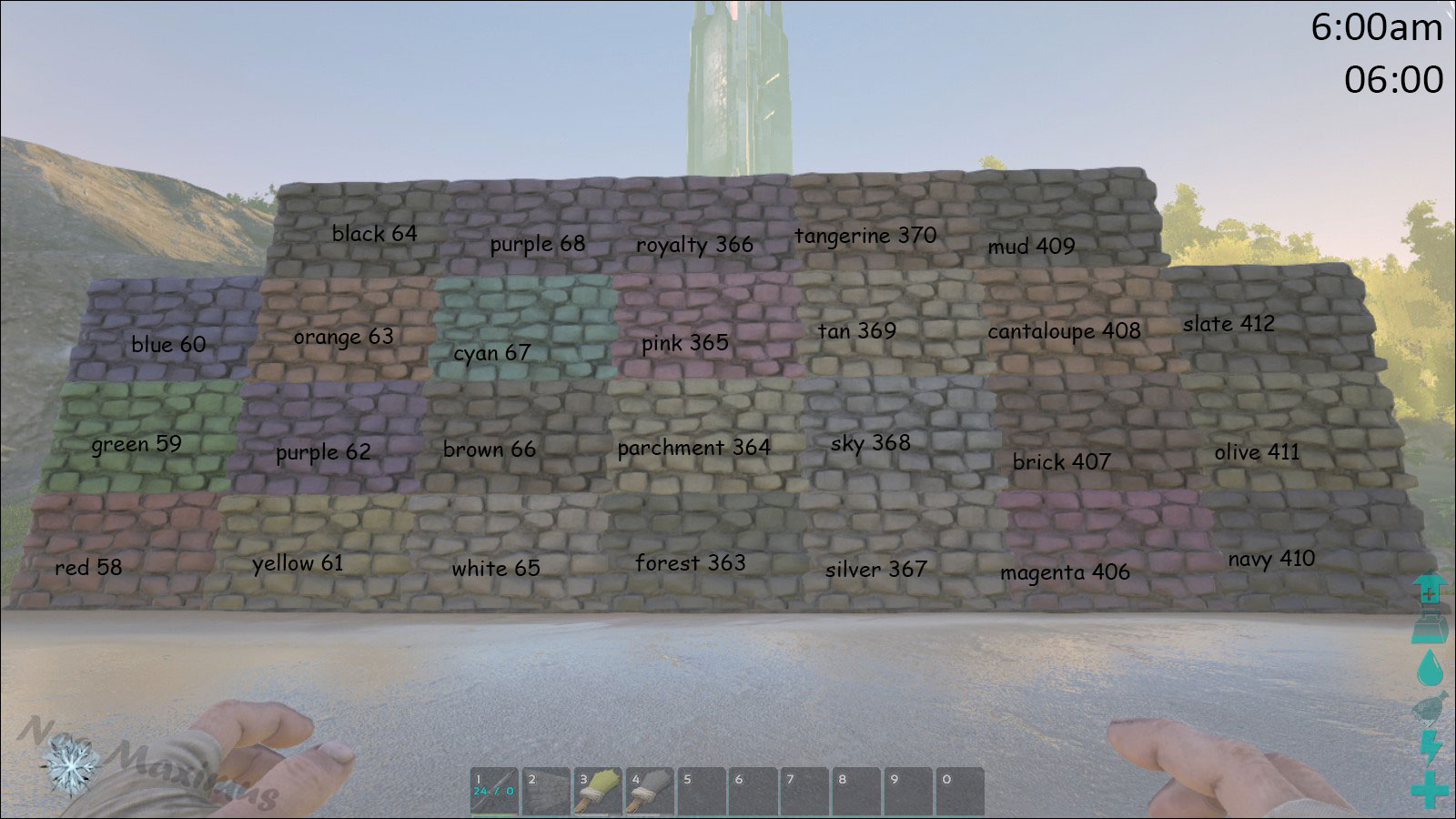 Colorant Wiki Officiel de ARK Survival Evolved