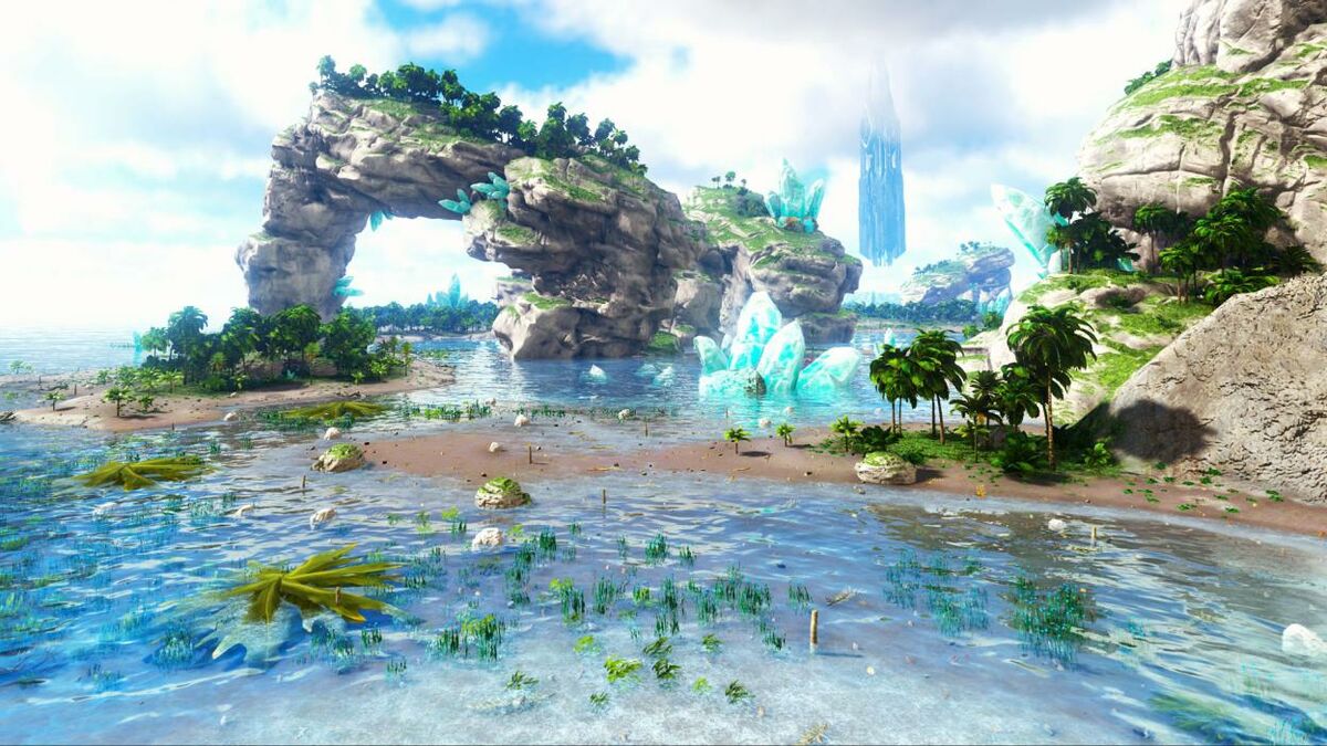 The White Shoals (Crystal Isles) Official ARK Survival Evolved Wiki