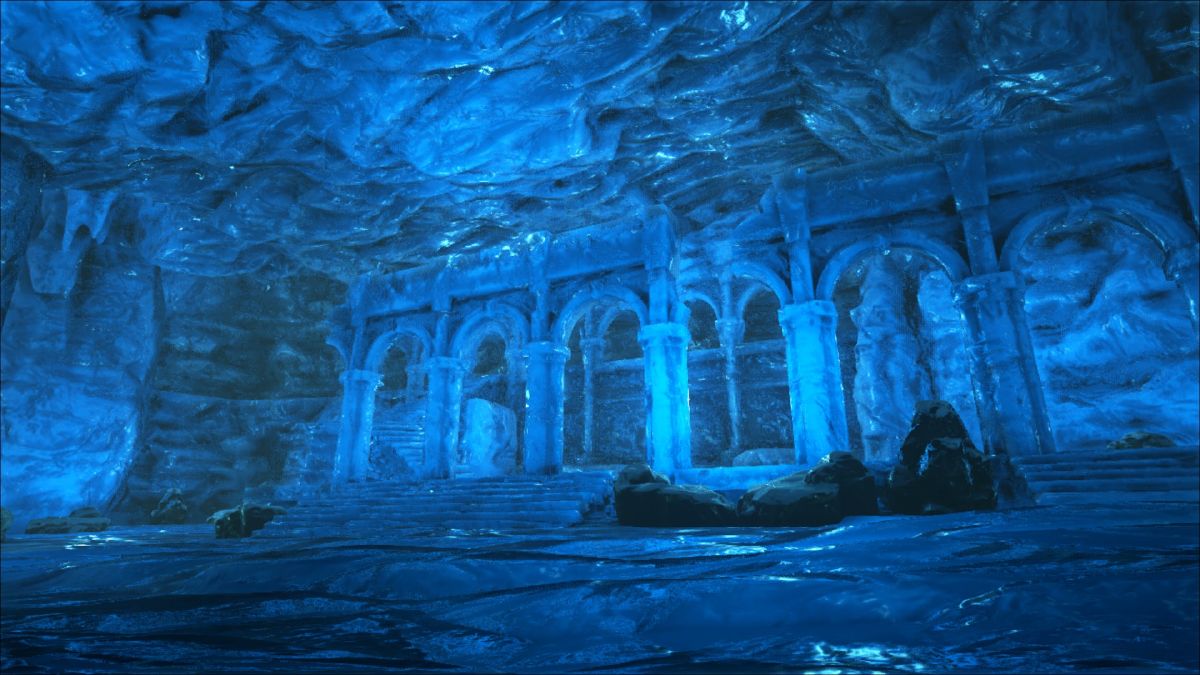 North Ice Cave (The Center) Official ARK Survival Evolved Wiki