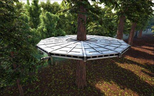Eternal Metal Tree Platform - Official ARK: Survival ... Replaced wooden tree platform with metal one russian dedulka's silent gameplay 2016 ark: