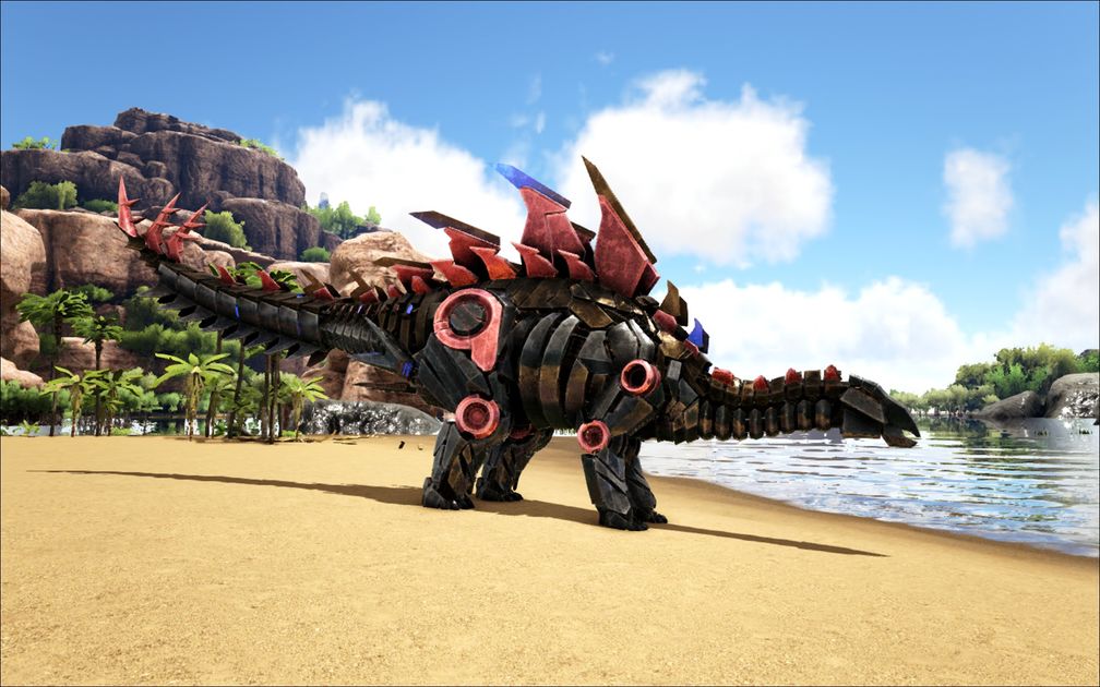 Robot Stegosaurus Official ARK Survival Evolved Wiki