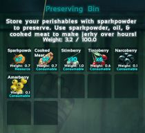 preserving bin official ark