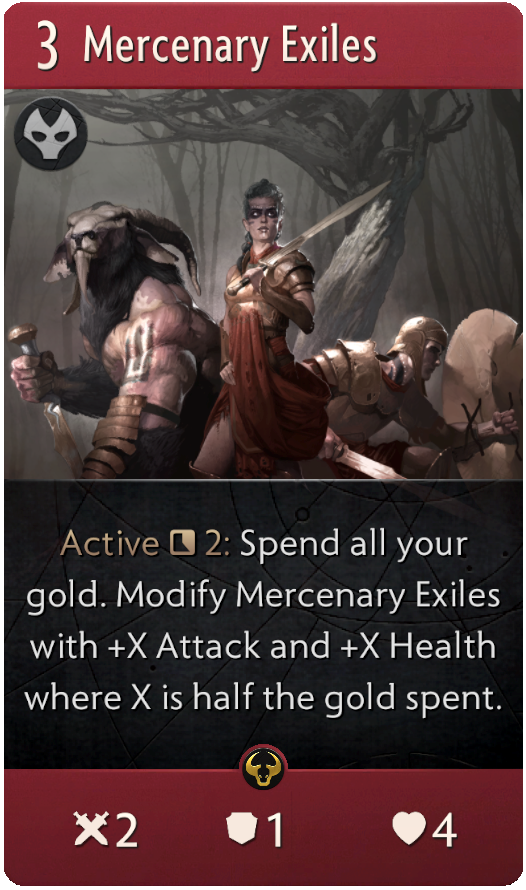 mercenary exiles artifact the