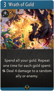 wrath of gold artifact