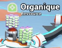 A generator consuming a stack of Organic (left).
