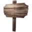 Wooden Sign
