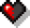 Half red heart