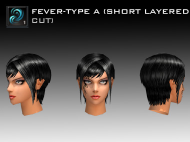 Fever Type A Hairstyle - Official Cabal Wiki