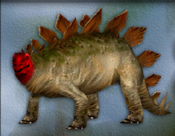 Menu image of Stegosaurus's target zone