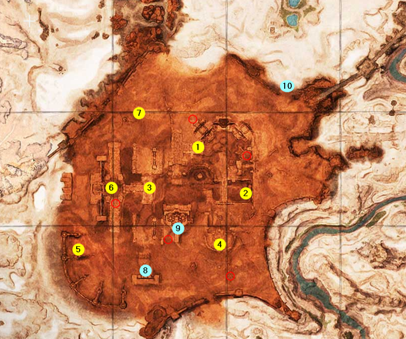 Conan exiles boss locations map