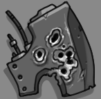 Scarred Armour Plate