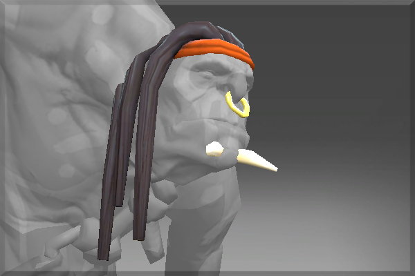 New Witch Doctor Hat with Dreads