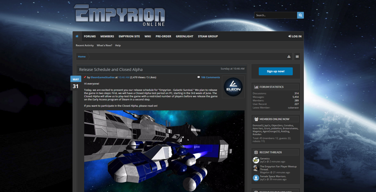 Empyrion Forums Official Empyrion Galactic Survival Wiki