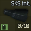 10 rnds. SKS internal box magazine 7.62x39