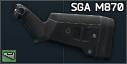 SGA stock for M870