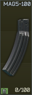 100-ranný zásobník MAG5-100 5.56x45 STANAG