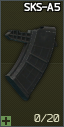 ProMag SKS-A5 7.62x39 20发SKS弹匣