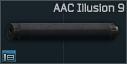 AAC Illusion 9 9x19mm silencer