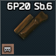 Guardamano de madera de AK-74 (6P20 Sb.6)