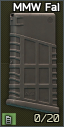 FAL/SA-58 "MMW" 7.62x51 20发塑料弹匣