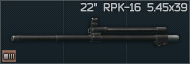 Canon de 22" pour RPK-16 et armes 5,45x39 compatibles