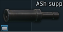 ASh-12 12,7x55 kaliberű taktikai hangtompító