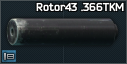Rotor 43 .366TKM muzzle brake