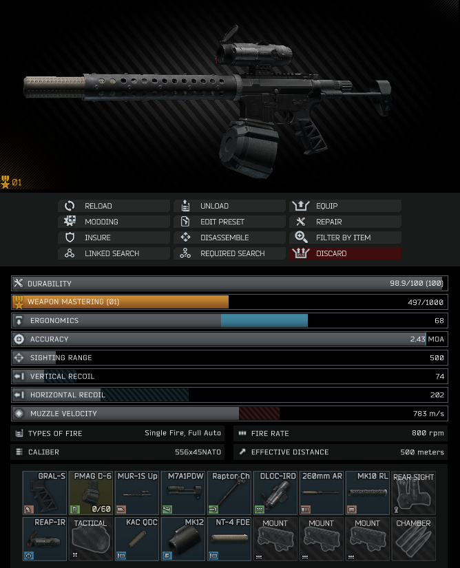 Gunsmith Part 16 The Official Escape from Tarkov Wiki