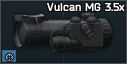 Vulcan MG night scope 3.5x
