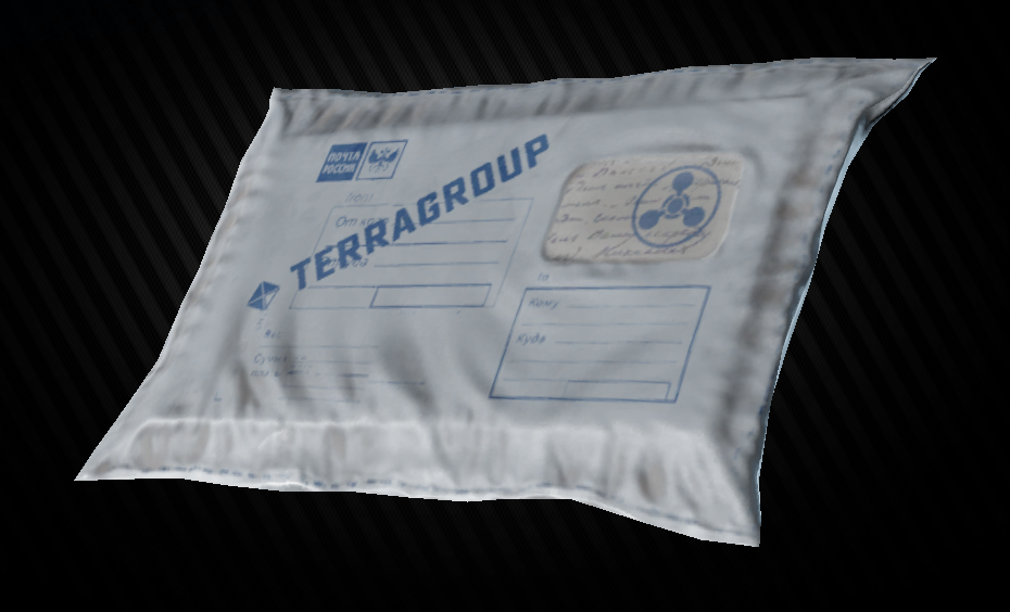 Sealed letter (TerraGroup) The Official Escape from Tarkov Wiki