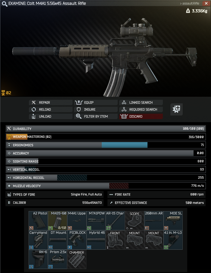 Tarkov wiki gunsmith part 1