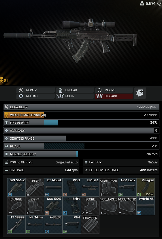 FileGunsmithPt 8 Inspect View.png The Official Escape from Tarkov Wiki