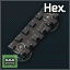 Short length rail for Hexagon