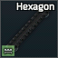 Hexagon için Orta boy ray