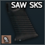 TAPCO SAW-Style pistol grip for SKS INTRAFUSE Kit