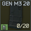 PMAG GEN M3 20 5.56x45 STANAG 20-round magazine