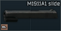 M1911A1 .45 ACP szán