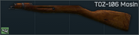 Custom cut mosin stock for TOZ-106