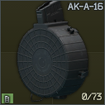 ProMag AK-A-16 73-round 7.62x39 magazine for AKM and compatibles