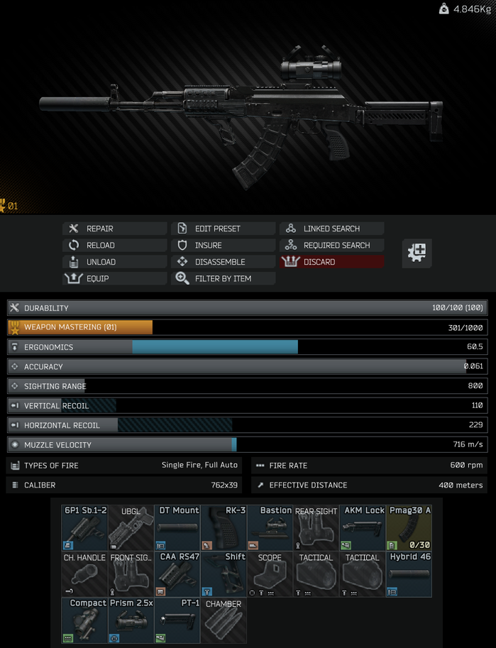 Armurier Partie 8 — Escape from Tarkov Wiki